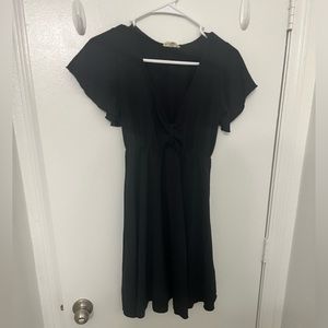 See you Monday brand black dress. Good condition worn once. Size medium